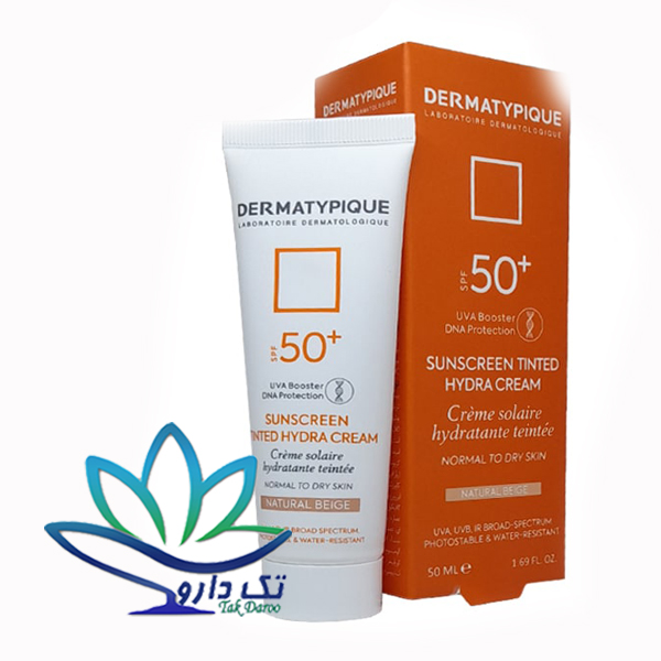 ضدافتاب رنگی پوست خشک SPF50 درماتیپیک (بژطبیعی) ضدافتاب رنگی پوست خشک SPF50 درماتیپیک (بژطبیعی)