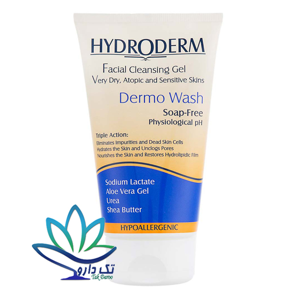 ژل شستشو پوست خشک هیدرودرم ۱۵۰ میلی لیتر ژل شستشو پوست خشک هیدرودرم ۱۵۰ میلی لیتر