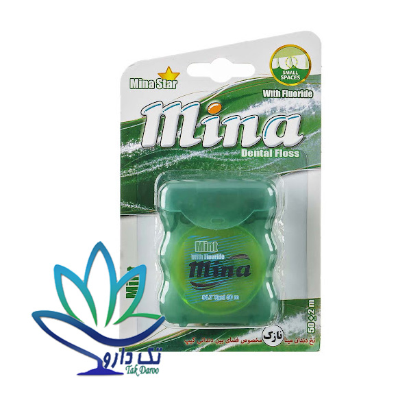 نخ دندان معطر مینا