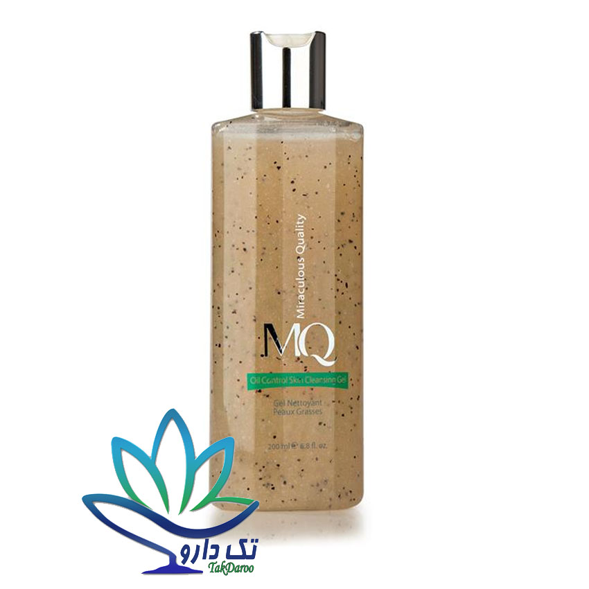 ژل ام کیو پاک کننده صورت حاوی اسکراب