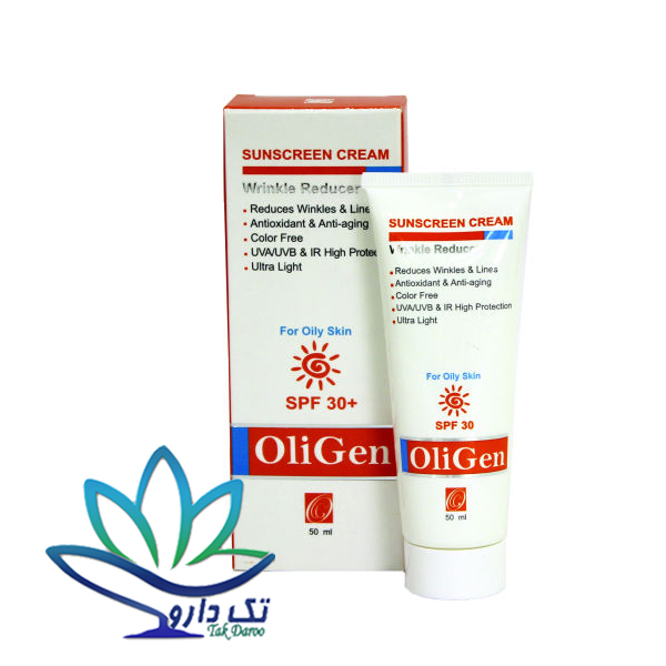 کرم ضد آفتاب بی رنگ مخصوص پوست چرب و جوش دار الی ژن