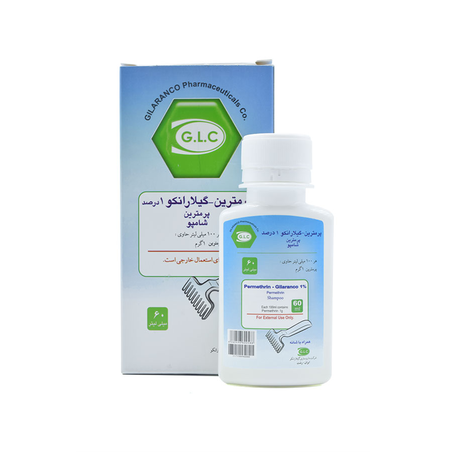 شامپو نیکسترین ۱ درصد پرمترین گیلارانکو شامپو نیکسترین ۱ درصد پرمترین گیلارانکو