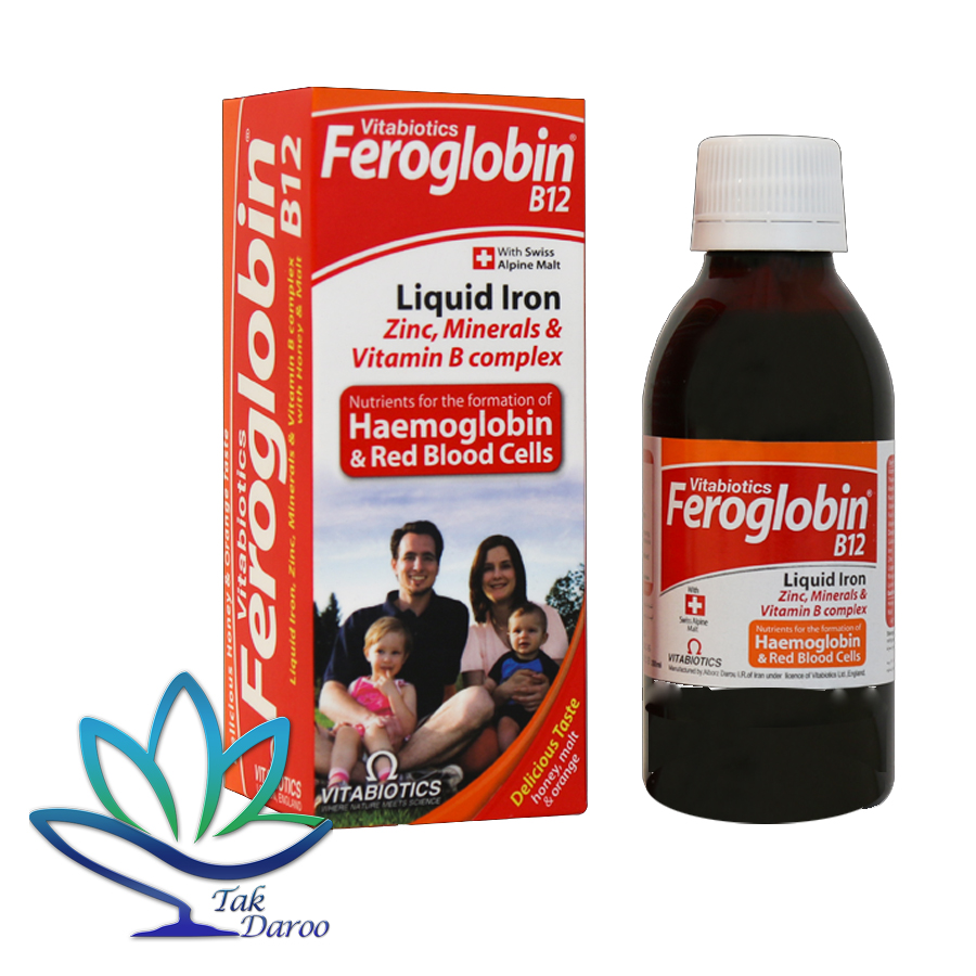شربت فروگلوبین ب 12 ویتابیوتیکس 200 میلی لیتر
