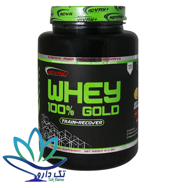 پودر پروتئین وی گلد 100 درصد 910 گرمی