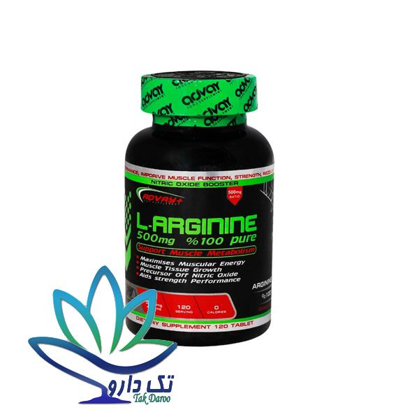قرص ال آرژنین 500 میلی گرم ادوای 120 عدد