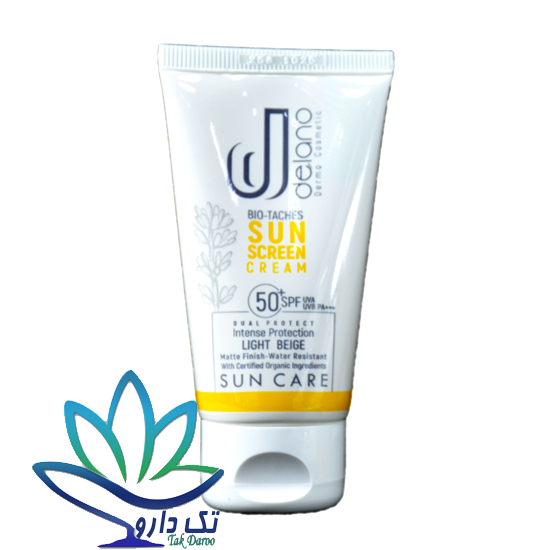 کرم ضد آفتاب بایوتچ دلانو بژ روشن کرم ضد آفتاب بایوتچ دلانو بژ روشن