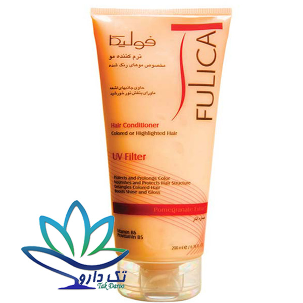 نرم کننده موهای رنگ شده فولیکا ۲۰۰ میلی لیتر نرم کننده موهای رنگ شده فولیکا ۲۰۰ میلی لیتر