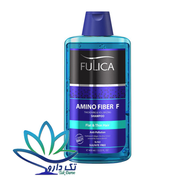 شامپو تقویت کننده مو فولیکا مدل Amino Fiber حجم 400 میلی لیتر
