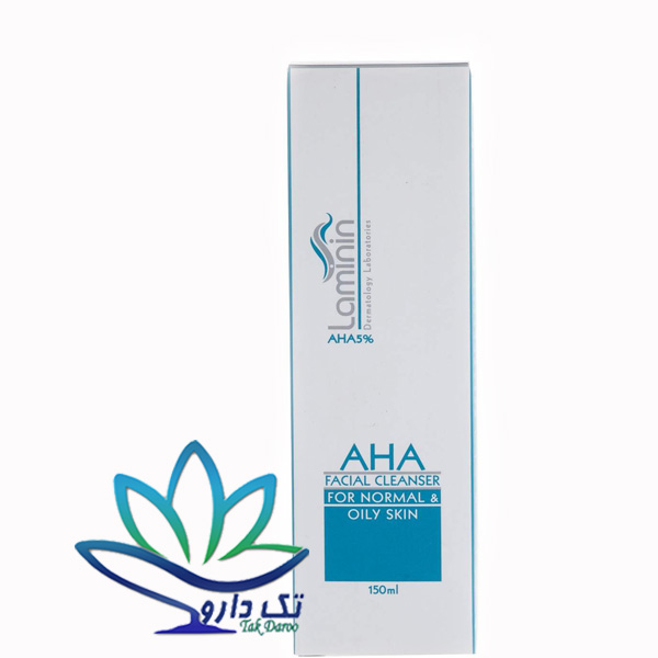 ژل پاک کننده صورت لامینین مناسب پوست معمولی و چرب حجم 150 میلی لیتر