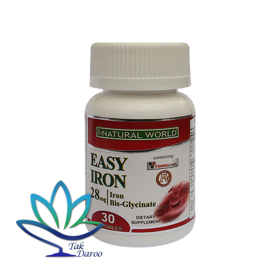 کپسول ایزی آیرون نچرال ورلد 30 عدد