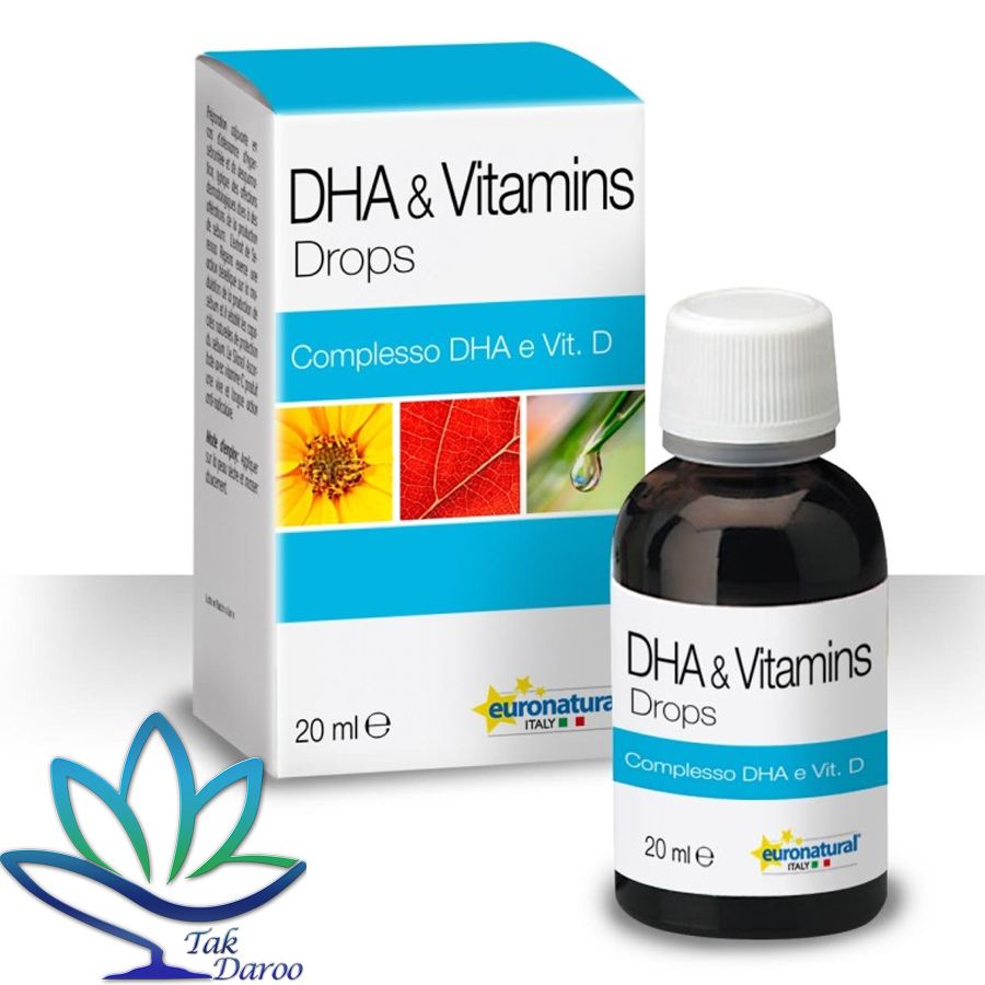 قطره دی اچ آ و ویتامین یورو نچرال 15 میلی لیتری قطره دی اچ آ و ویتامین یورو نچرال 15 میلی لیتری