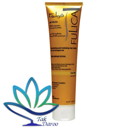 ماسک موی خشک و آسیب دیده فولیکا