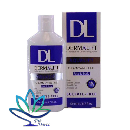 ژل شستشوی غیر صابونی کرمدار آکوالیفت درمالیفت