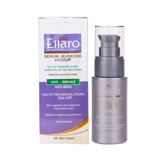 سرم آبرسان ضدچروک و محافظ طراوت پوست یوس هیدرا الارو 30 میل