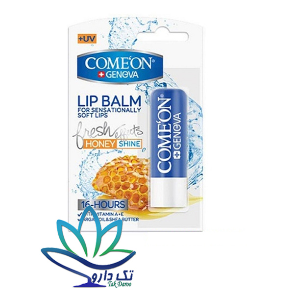 بالم نرم و براق کننده عسل کامان وزن 3.5 گرم