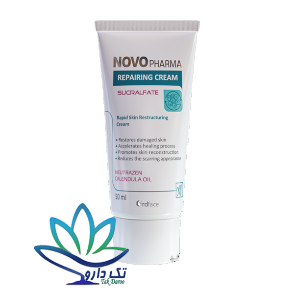 کرم ترمیم کننده نوو فارما 50میل مای فارما کرم ترمیم کننده نوو فارما 50میل مای فارما