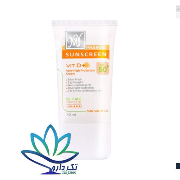 کرم ضد آفتاب رنگی فاقد چربی مای فارما SPF 50