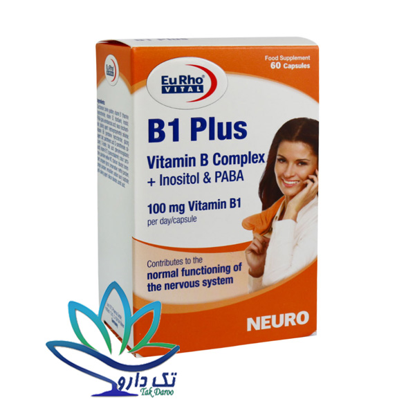 کپسول ویتامین B1 پلاس یوروویتال 60 عدد