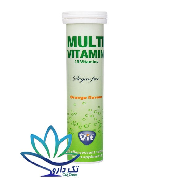 قرص جوشان مولتی ویتامین استار ویت 20 عدد