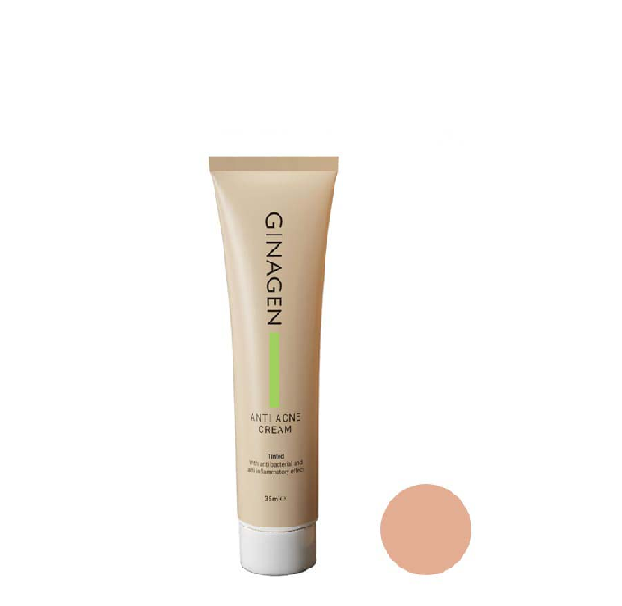 کرم ضدجوش رنگی ژیناژن (بژ روشن) SPF20