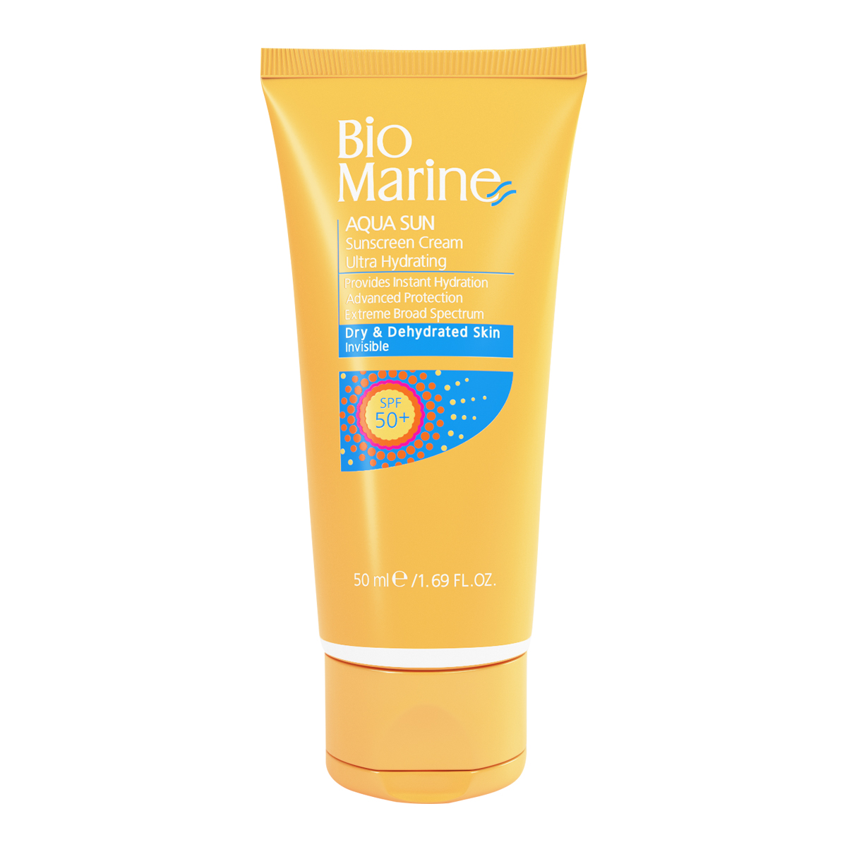کرم ضد آفتاب بایومارین اس پی اف 50 مخصوص پوست خشک 50 میلی لیتر