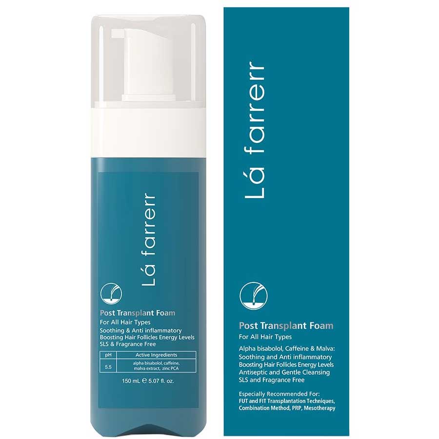 فوم پس از کاشت مو لافارر مناسب انواع مو 135 میلی لیتر فوم پس از کاشت مو لافارر مناسب انواع مو 135 میلی لیتر