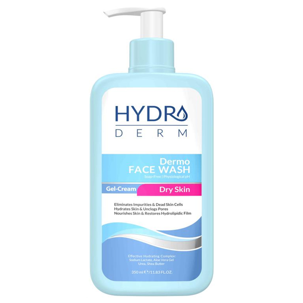 ژل شستشو پوست خشک هیدرودرم 350 میلی لیتر ژل شستشو پوست خشک هیدرودرم 350 میلی لیتر