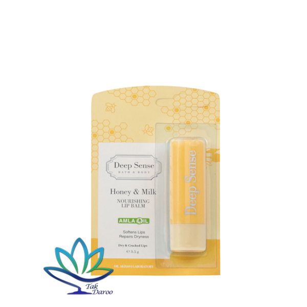 نرم کننده لب شیر وعسل دیپ سنس 3.5 گرم نرم کننده لب شیر وعسل دیپ سنس 3.5 گرم
