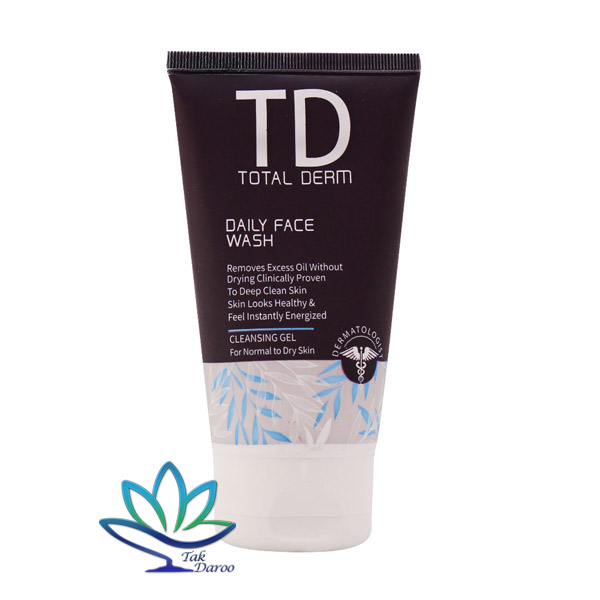 ژل شستشوی پوست خشک 150 میلی لیتر توتال درم