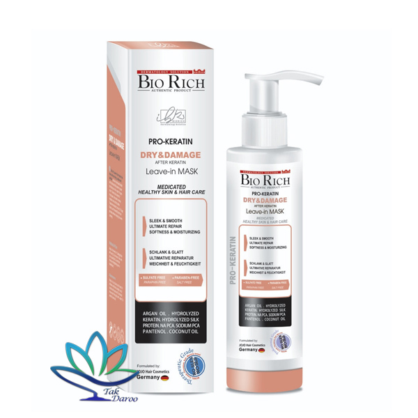 ماسک مو پروکراتین بایوریچ بدون آبکشی، ۲۳۰ میلی‌لیتر