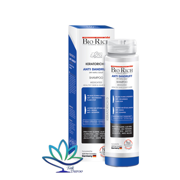 شامپو ضدشوره مو خشک بایو ریچ شامپو ضدشوره مو خشک بایو ریچ