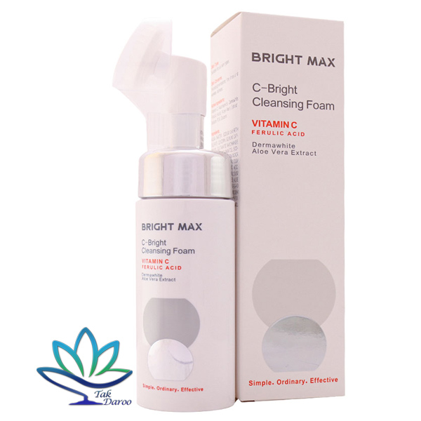 فوم شستشوی صورت ویتامین ث برایت مکس