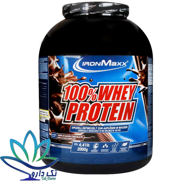پودر پروتئین وی ۱۰۰ درصد آیرون مکس ۲۰۰۰ گرم پودر پروتئین وی ۱۰۰ درصد آیرون مکس ۲۰۰۰ گرم