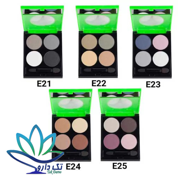 پالت سایه چشم چهارتایی کالیستا پالت سایه چشم چهارتایی کالیستا