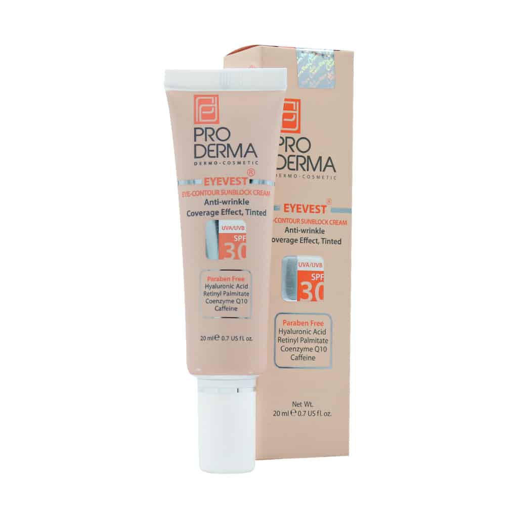 کرم ضد چروک رنگی چشم پرودرما SPF30 حجم ۲۰ میلی لیتر کرم ضد چروک رنگی چشم پرودرما SPF30 حجم ۲۰ میلی لیتر
