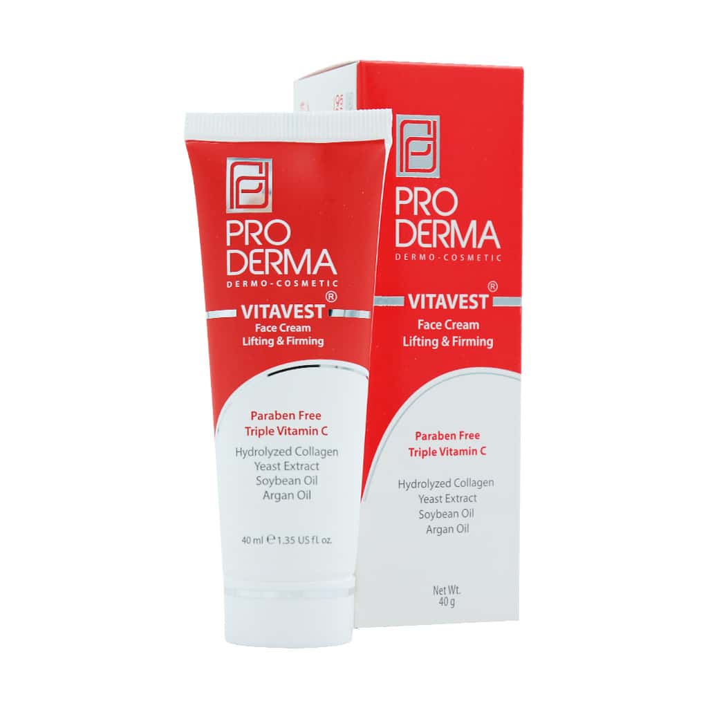 کرم ضد چروک و سفت کننده صورت پرودرما 40 میلی لیتر کرم ضد چروک و سفت کننده صورت پرودرما 40 میلی لیتر