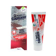 خمیر دندان خوشبو کننده دهان با عصاره نعنای ارگانیک کاپیتانو