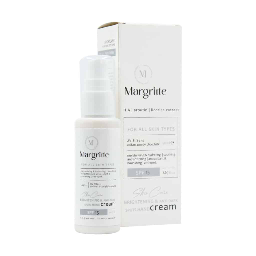 کرم دست روشن کننده و ضد لک مارگریت 50 میلی لیتر