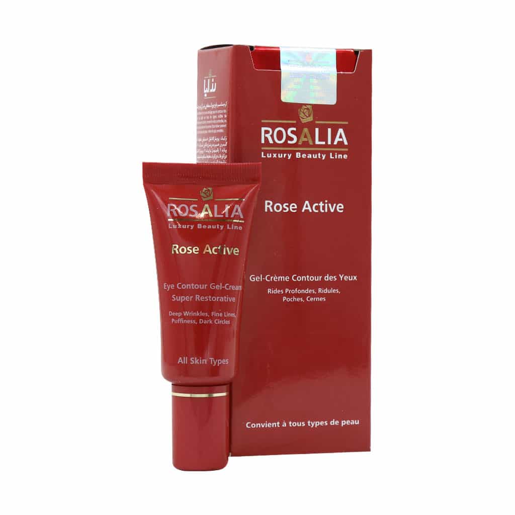 ژل کرم دور چشم رز اکتیو رزالیا 20 میلی لیتر