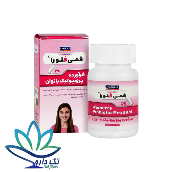 کپسول فمی فلورا 30 عددی