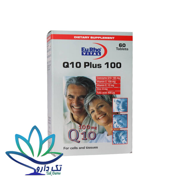 کپسول کیوتن پلاس ۱۰۰ یوروویتال ۶۰ عدد