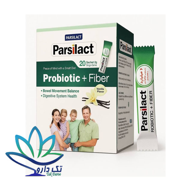 ساشه فیبر پروبیوتیک پارسی لاکت 20 عدد