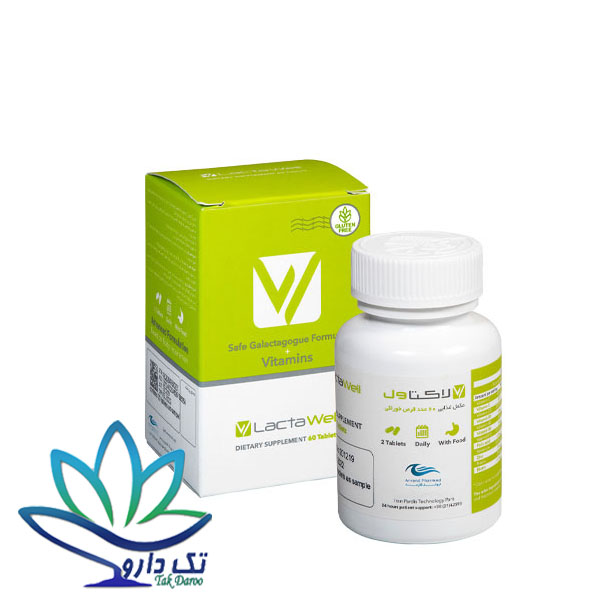 قرص لاکتاول نانو حیات دارو 60 عدد