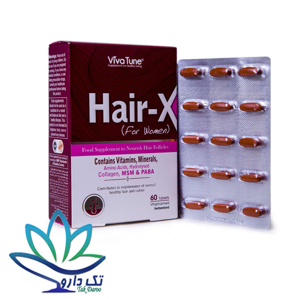قرص هیر ایکس خانم ها ویواتیون 60 عدد