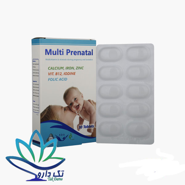 قرص مولتی پریناتال سیمرغ دارو عطار 30 عددی