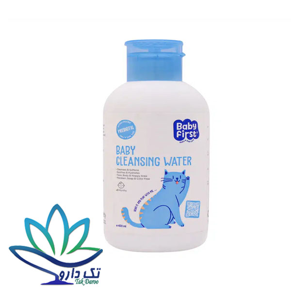 محلول پاک کننده کودک بیبی فرست 400 میلی لیتر محلول پاک کننده کودک بیبی فرست 400 میلی لیتر