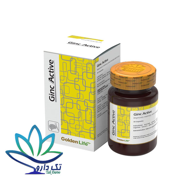 کپسول جینک اکتیو گلدن لایف 30 عددی