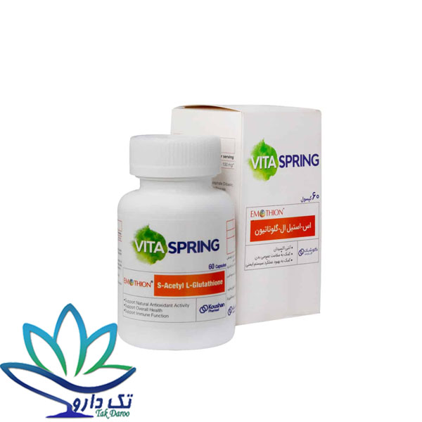 کپسول وایتا اسپرینگ کوشان فارمد 60 عدد کپسول وایتا اسپرینگ کوشان فارمد 60 عدد