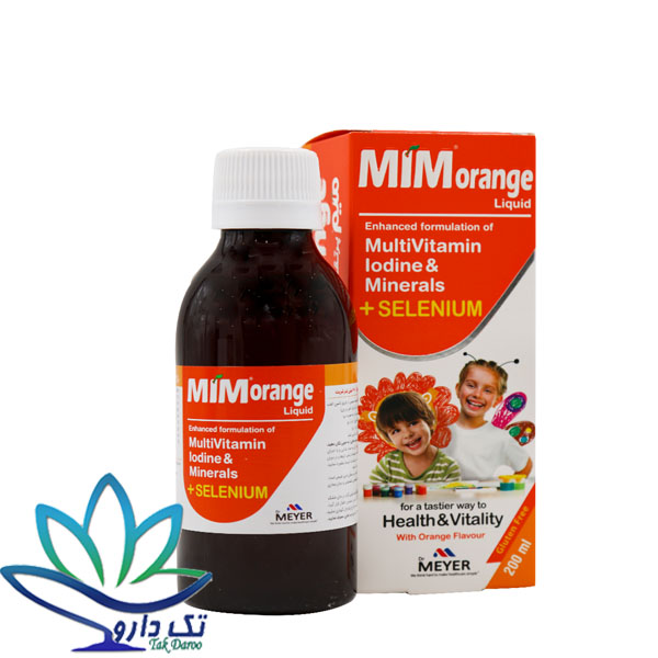 شربت میم اورنج میر ویتابیوتیکس 200 میلی لیتر شربت میم اورنج میر ویتابیوتیکس 200 میلی لیتر