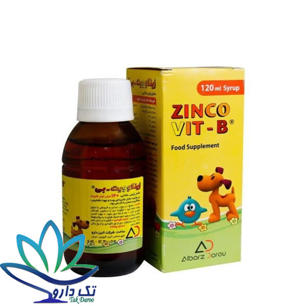 شربت زینکوویت بی البرز دارو